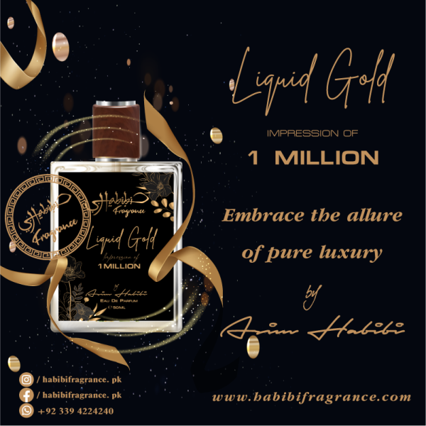 Liquid Gold – Inspired by One Million (Paco Rabanne)